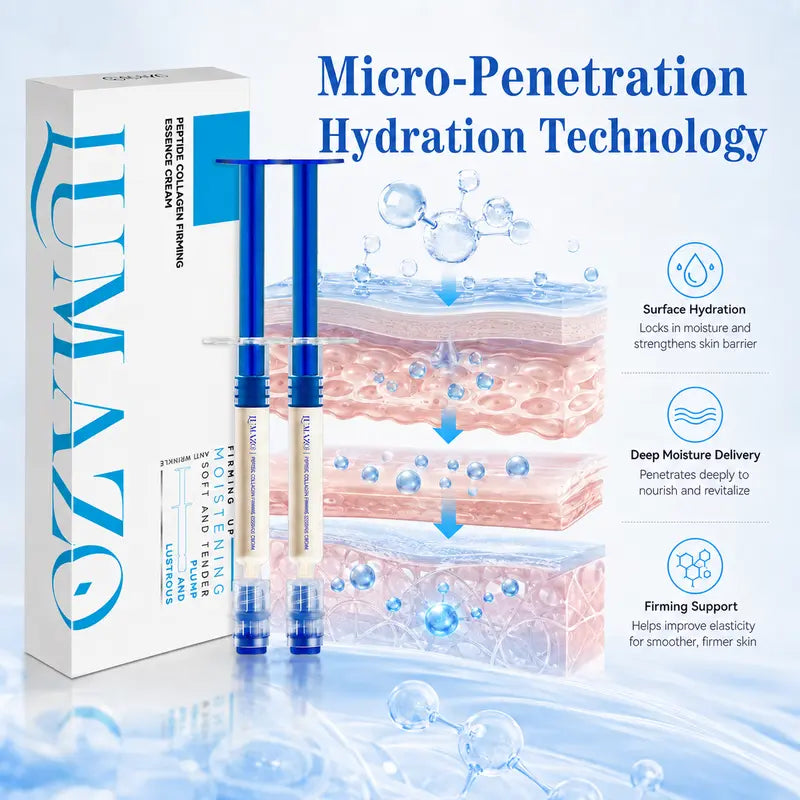Instant Firming Peptide Collagen Essence Cream | Buy 1 Get 1 Free