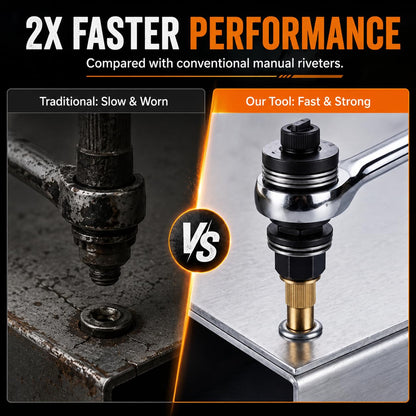Effortless Drill Adapter Rivet Nut Tool Set