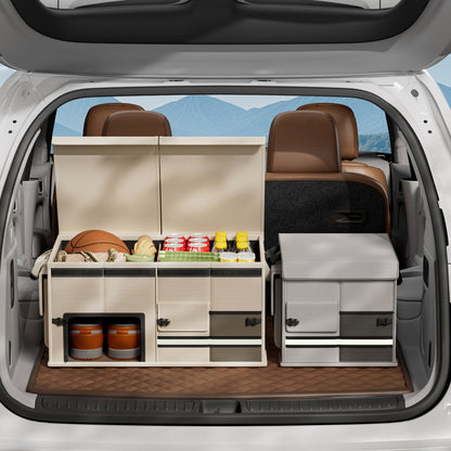 Car Trunk Organizer, Foldable Vehicle Storage Box