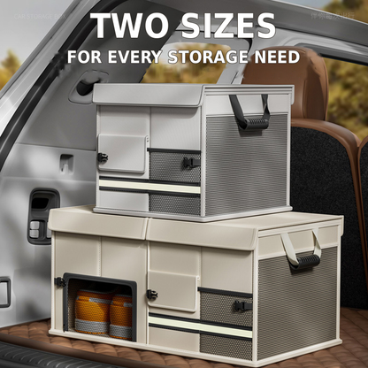Car Trunk Organizer, Foldable Vehicle Storage Box