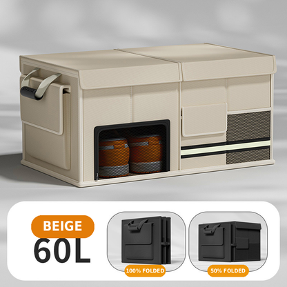 Car Trunk Organizer, Foldable Vehicle Storage Box