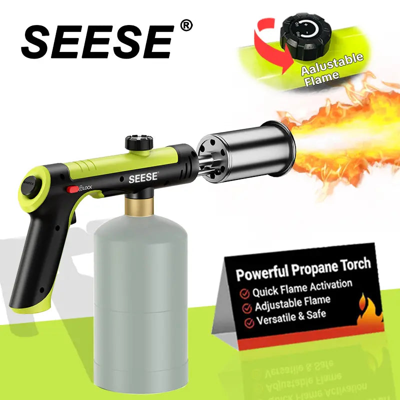 Ultra-Powerful Propane Torch Gun for Professional BBQ Searing & Outdoor Cooking