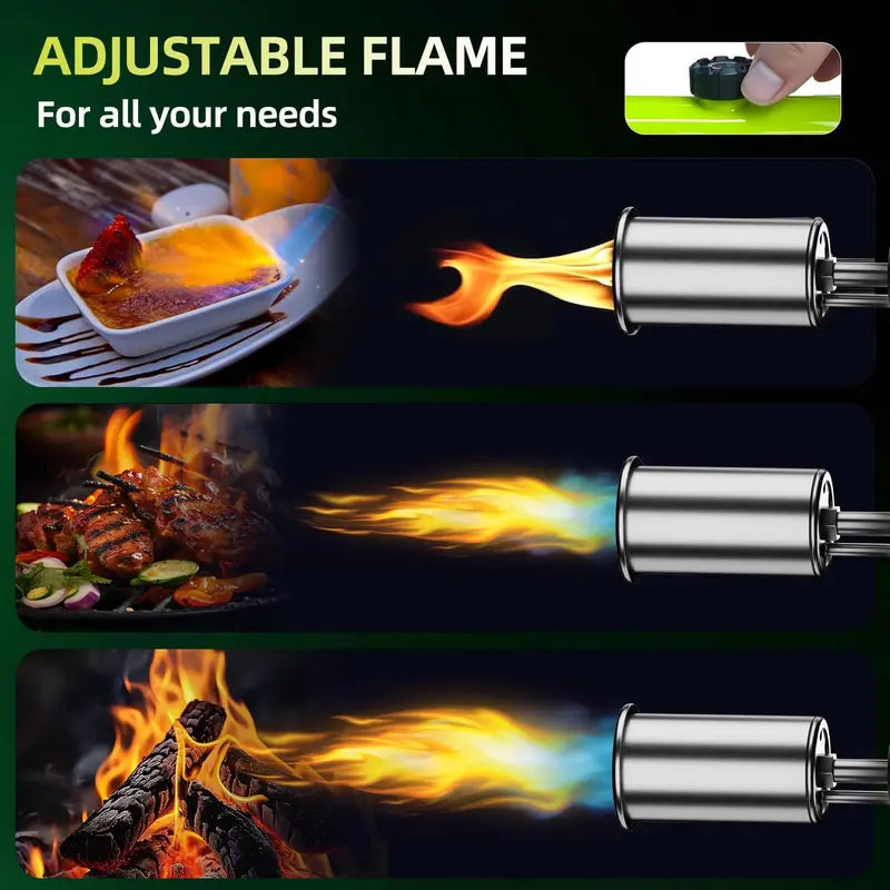 Ultra-Powerful Propane Torch Gun for Professional BBQ Searing & Outdoor Cooking