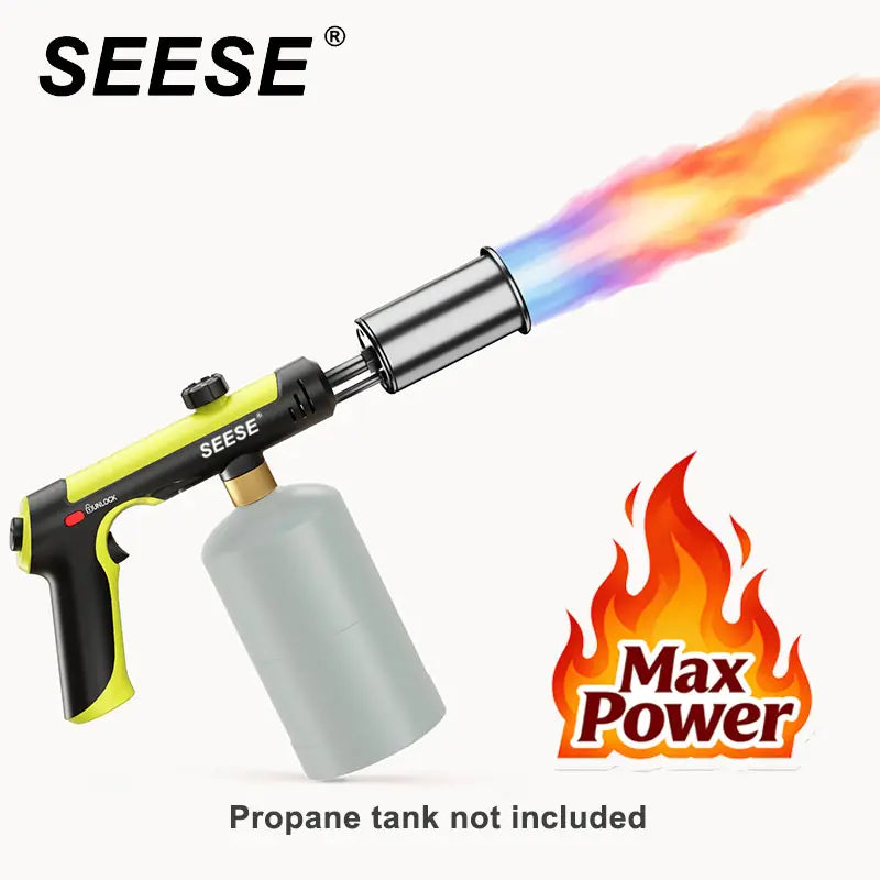 Ultra-Powerful Propane Torch Gun for Professional BBQ Searing & Outdoor Cooking